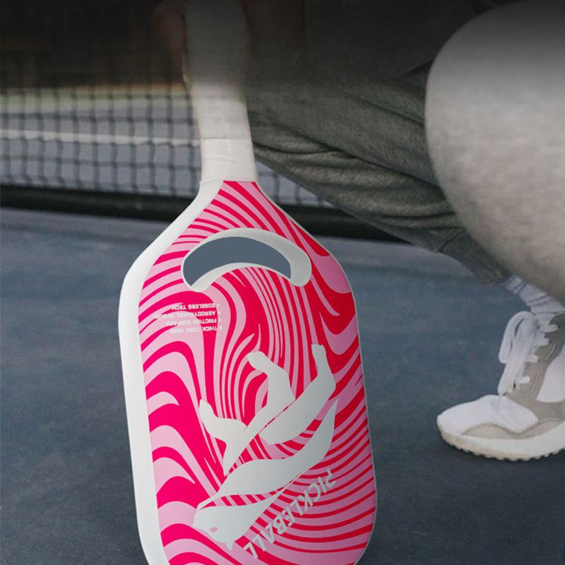Karbon Fiber Peak Raket Entegre Rekabetçi Yükseltilmiş Sürüm Yarışma Pickleball Peak Raketi