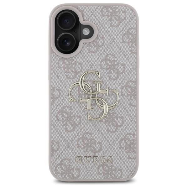 Guess Guhcp16S4Gmgpi Iphone 16 6.1 Różowy/Pink Hardcase 4G Duże Logo