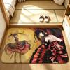 Anime-Tokisaki KurumiS Floor Mat Bedroom Carpet, Bathroom Foot Mat, Doormat, Non-Slip Absorbent Multi-Use