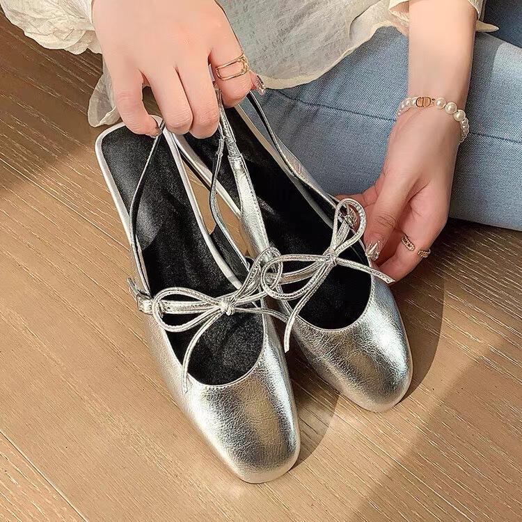 Shallow Slippers Women's Summer New with Skirt Bag Head Lazy Cool Slippers Women