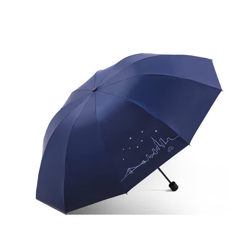 Paradise 31157E City Starry Sky 10-Rib Semi-Automatic Umbrella