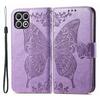 For T-Mobile REVVL 7 Case Butterfly Flower Leather Phone Cover Stand Credit Card Holder
