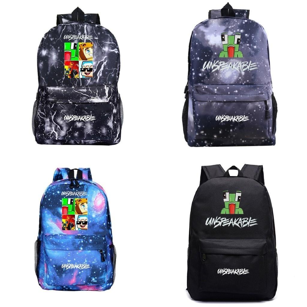 Unspeakable Backpack With Adjustable Straps And Soft Handle