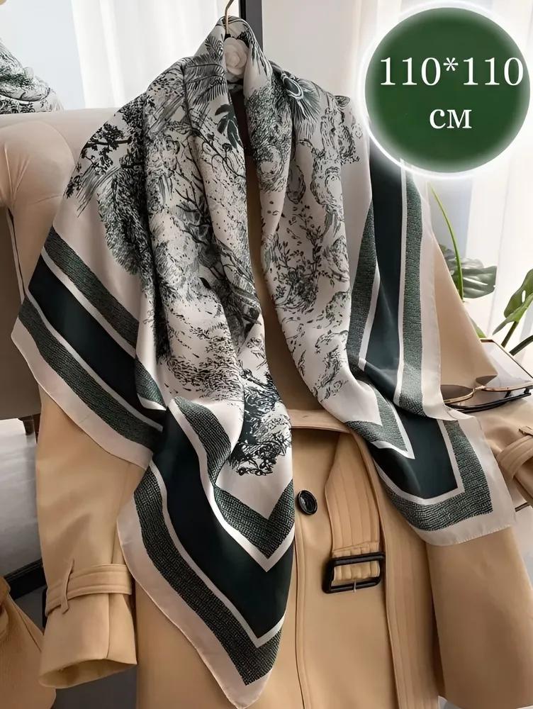 

Великолепные бусины, шарф с круглым кольцом, женские аксессуары для шарфов, ожерелье, этнический шарф One Size