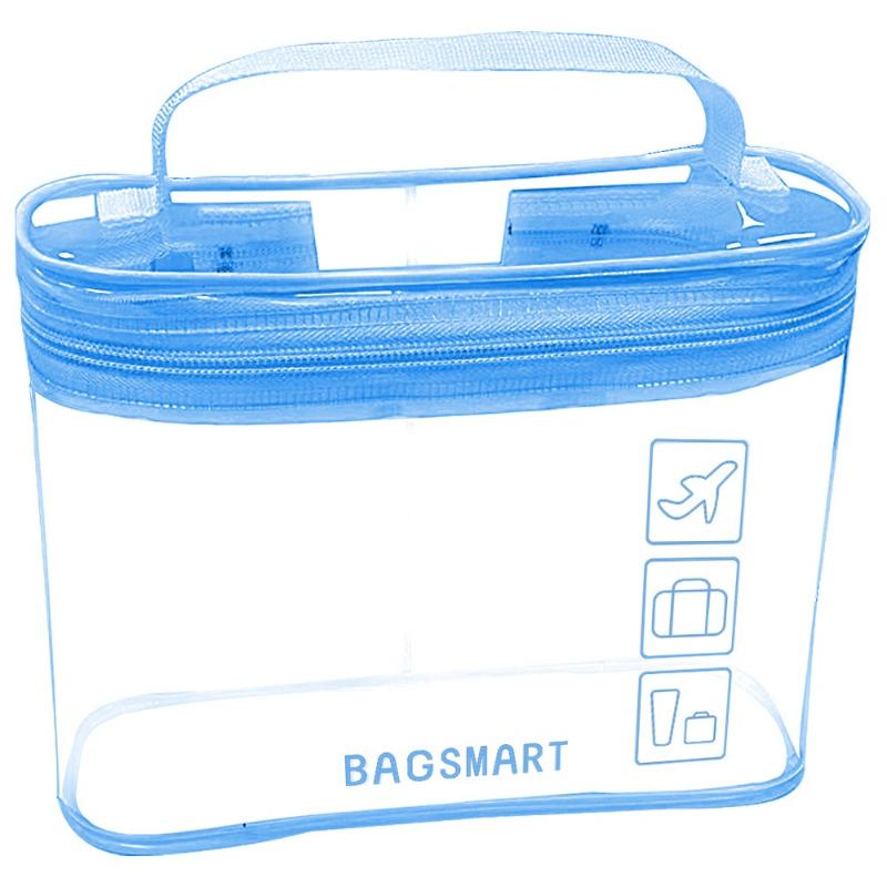 

Makeup Handheld Storage Bag Large Capacity Transparent Waterproof Toiletries Organizer Beach Item Storage Bag Wash Beauty Pouch