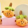 Charming Lucky Orange Plush Pendant Keychain Toy - Quirky and Adorable Accessory Gift