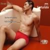 Sanquan Men's 3-Pack High-Count Modal Red Briefs Gift Set
