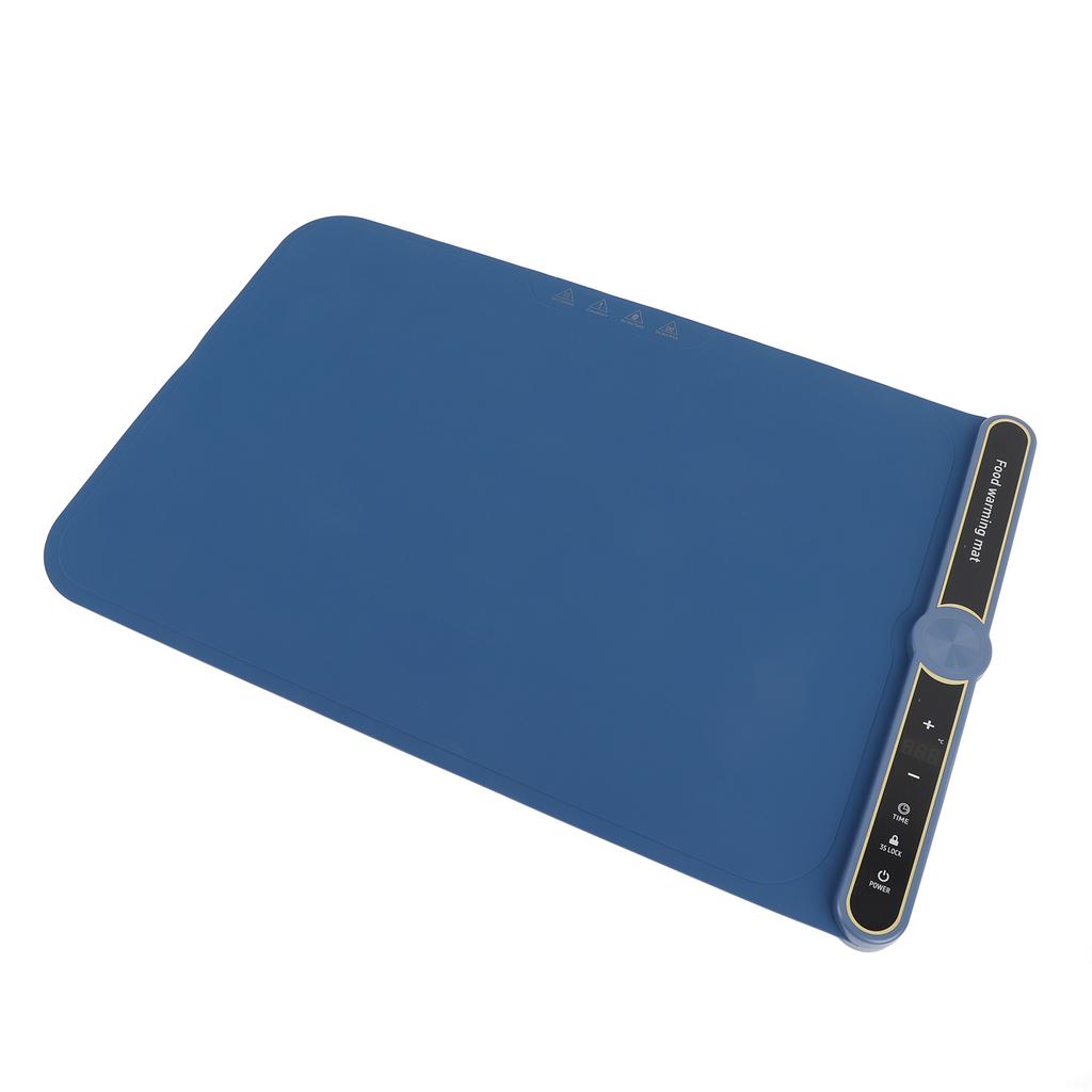 Food Warming Mat 330W High Efficiency Heating Rollable Electric Warming Tray 9 Temperature Settings 