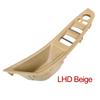 Upgraded Left Driver Side Inner Door Handle Panel Trim Beige Oyster Black For BMW 5 Series F10 F11 F18 520i 523i 525i 528i 535i