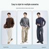 Men's Heavyweight Wool-Blend Thermal Knit Sweater