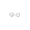 Boucles d'oreilles manchettes d'oreille empilables pour enfants sans piercing pour performance de danse de rue - Bijoux de style hip-hop pour garçons et filles