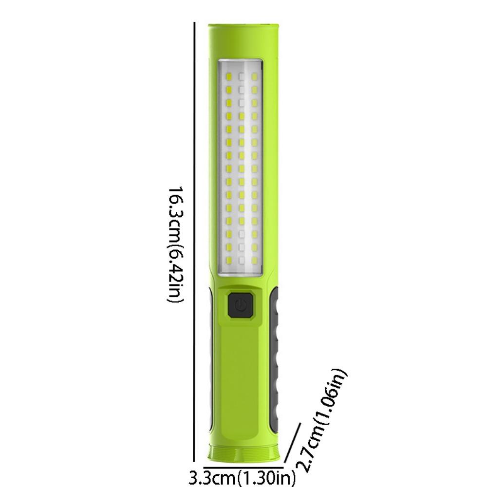 Red Blue Warning Lights Vehicle Maintenance Lamp COB Foldable Work Light  Vehicle Maintenance зелёный