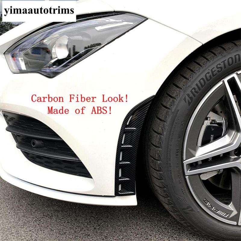 Front Bumper Air Inlet Vent Anti-blocking Protection Cover Trim For Mercedes-Benz CLA 200 C118 W118  -  ABS Accessories