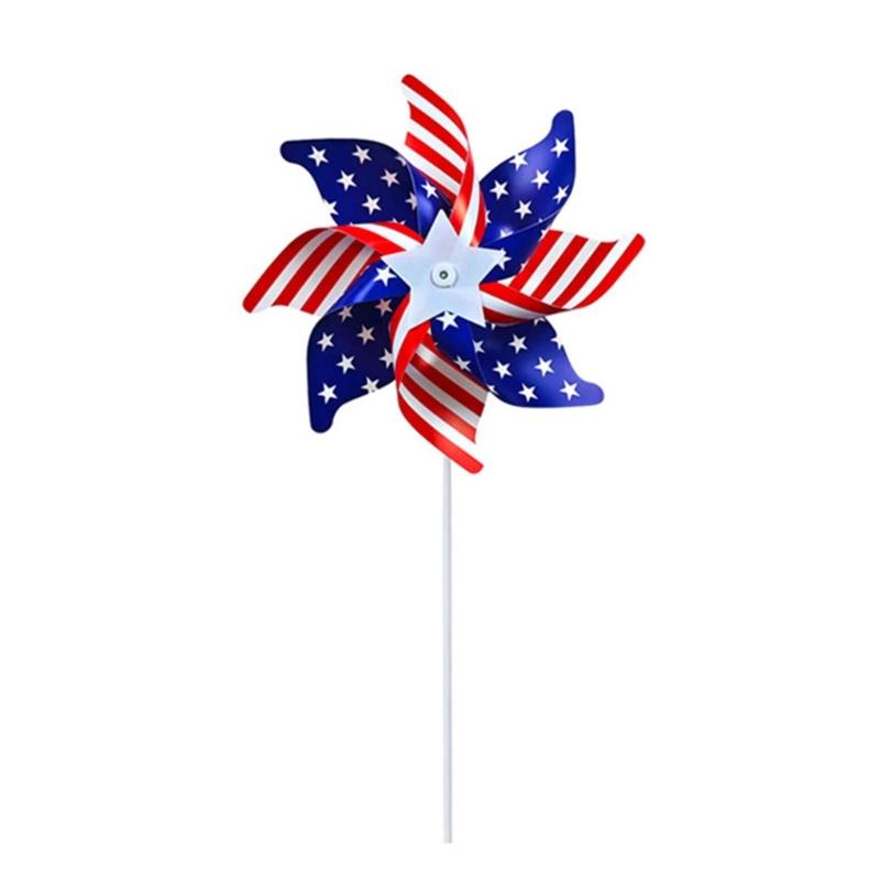Wind Spinners Eye Catching Pinwheels Colorful for Kid Parties Camping Picnics Outdoor Gathering Lawns Garden Decorations