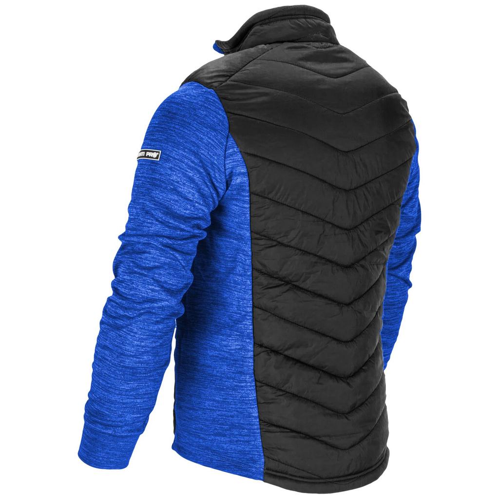 Blue and Black Insulated Sweatshirt, "2Xl", Ce, Lahti