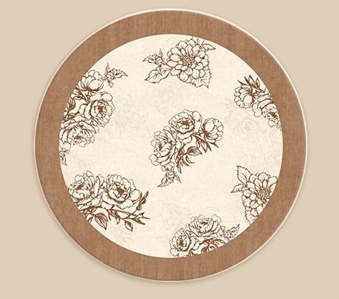 Light Luxury Carpets for Living Room Thick Plush Study Floor Mat Cream Style Bedroom Decor Round Carpet Fluffy Soft Bedside Rug