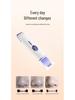 Rechargeable Ultrasonic Blackhead and Pimple Remover with EMS Skin Scraper