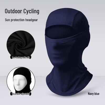UOSU Men's Quick-Dry Ice Silk Balaclava Sun Protection Mask