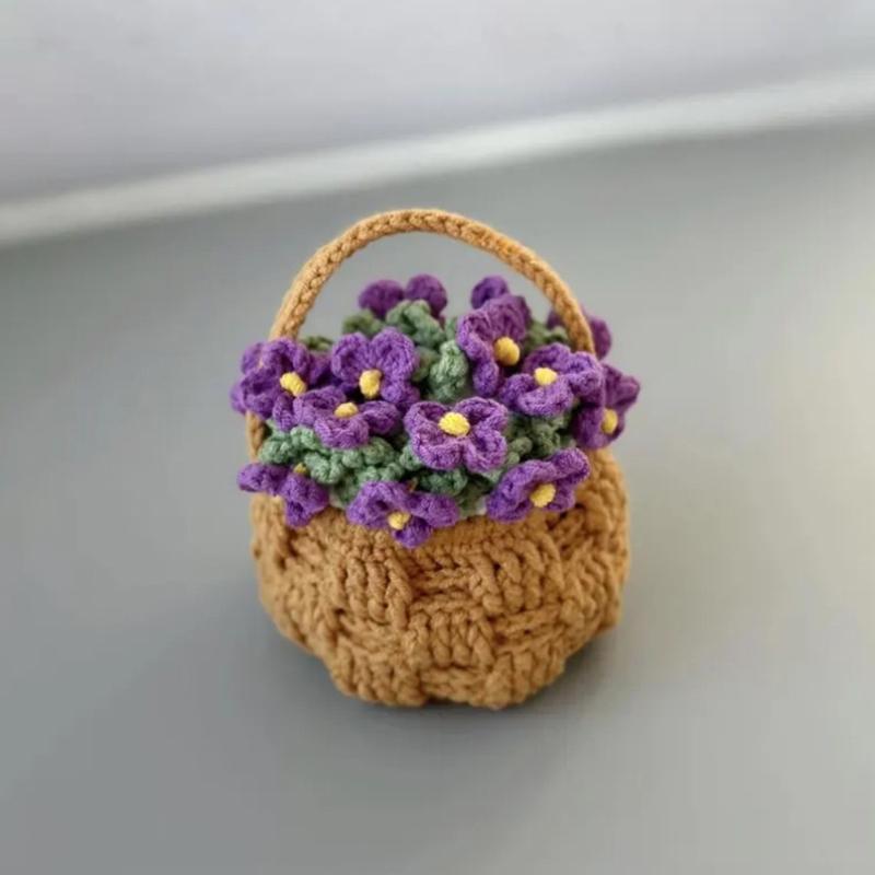 Crochet Coaster Lily Of The Valley Flower Coaster Crochet Flower Placemat Bouquet Cup Pad Coffee Mug Cup Mat Mother'S Day Gift