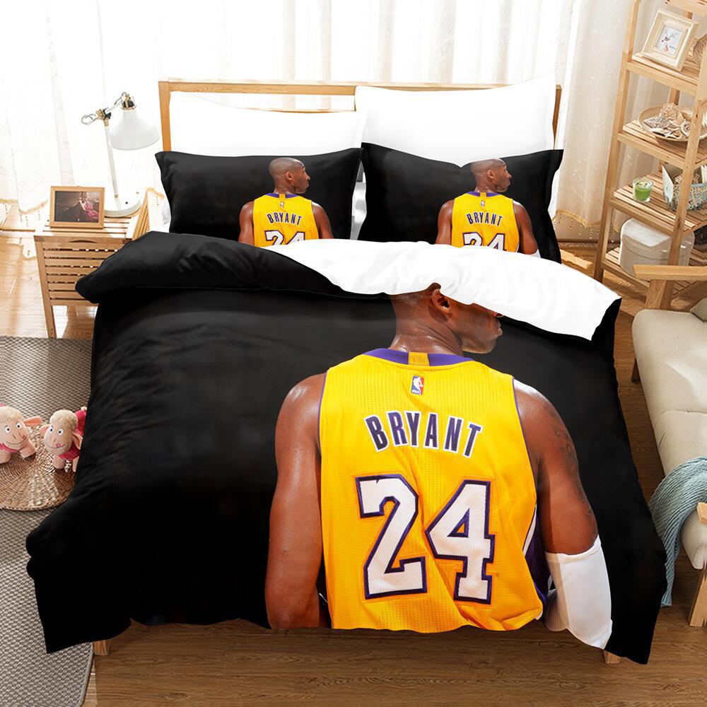 Basketball Digital Printing Bedding Three-Piece Microfiber Polyester Cotton Duvet
