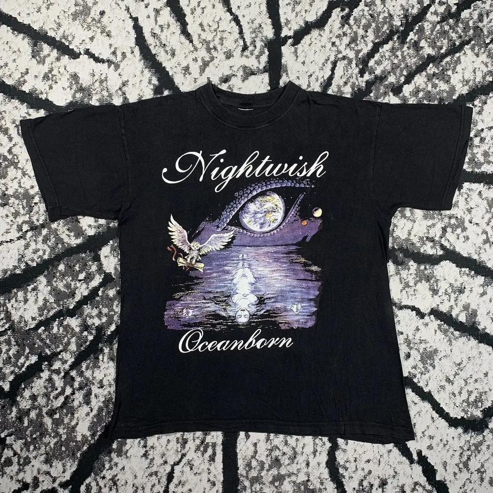 Vintage Nightwish Oceanborn T-shirt All Size S to 5XL NZ073 FREE SHIPPING Unisex T-Shirt S