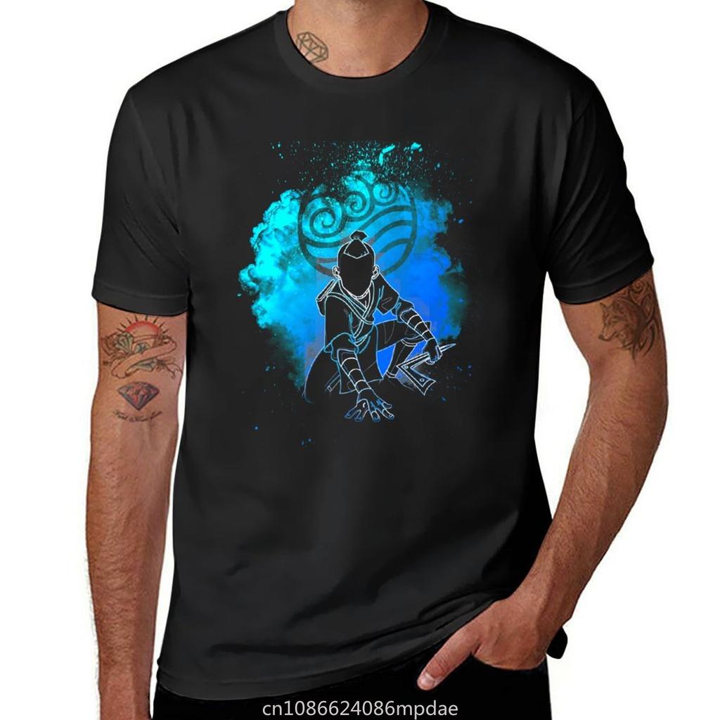 Soul of the Waterbender T-Shirt summer top tees slim fit t shirts for men