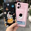 Phone Case For Realme GT Neo2 5G Soft Silicone Coque Funda Cute Cat Moon Night Painting Cover For OPPO Realme GT Neo 2 GTNEO2