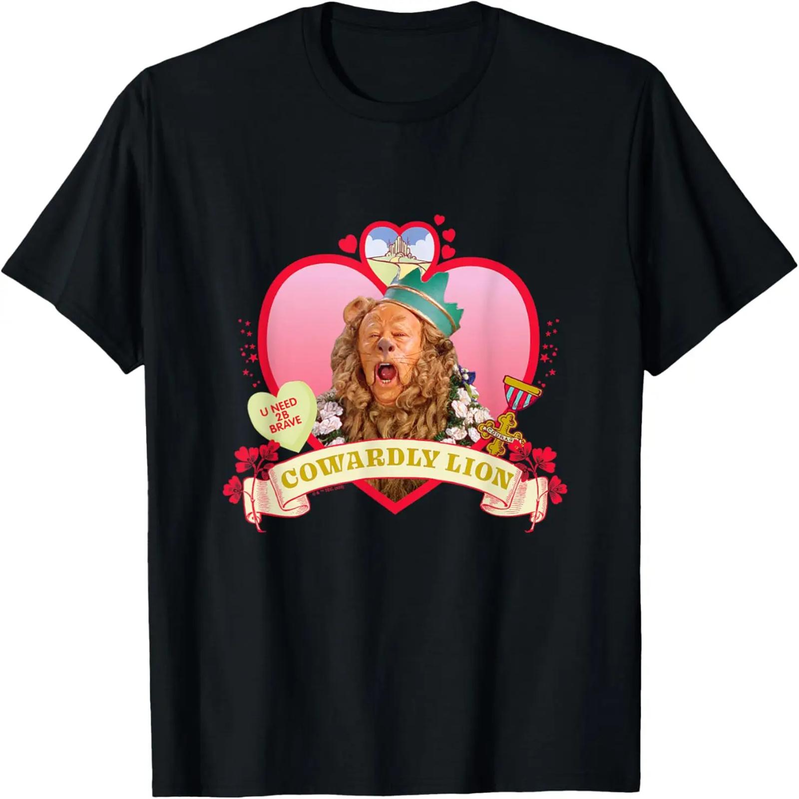 The Wizard Of Oz - Heart Cowardly Lion T-Shirt S