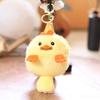 Panda Capybara Plush Keychain Animal Pendant Soft Stuffed Doll Kids Toy Gift