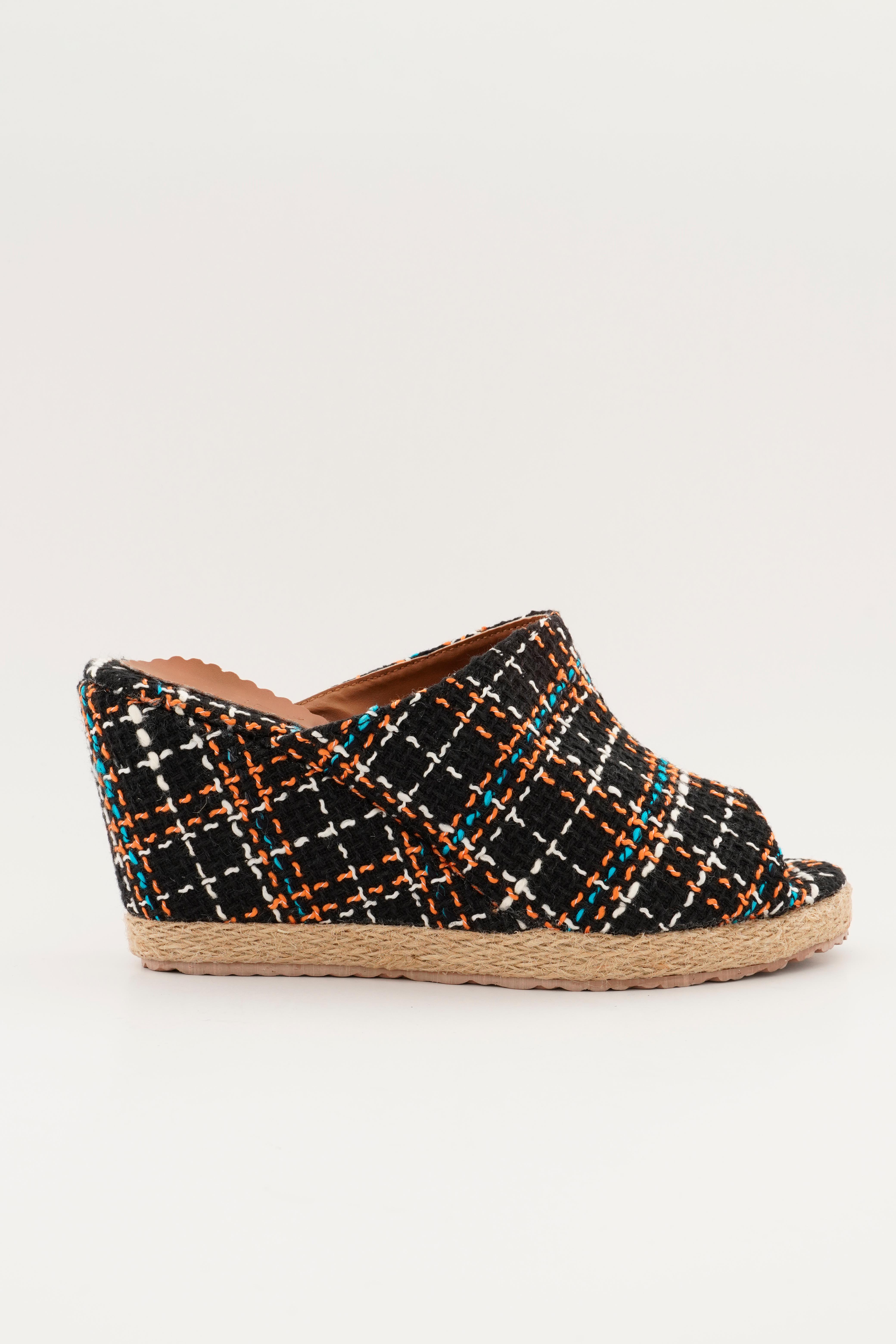 

Callizio/женские вязаные туфли на танкетке, без шнуровки на каблуке 8 см, летняя обувь, тренд, стильные модельерские сандалии, новый сезон