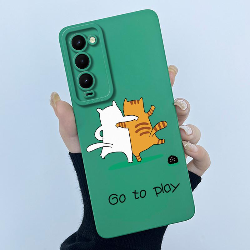 Für Tecno Camon 18 18P 18T 18i Hülle Weiche Silikon-Handyhülle Süßer Druck Cartoon Schutzhülle Schöne Malerei Rückseite