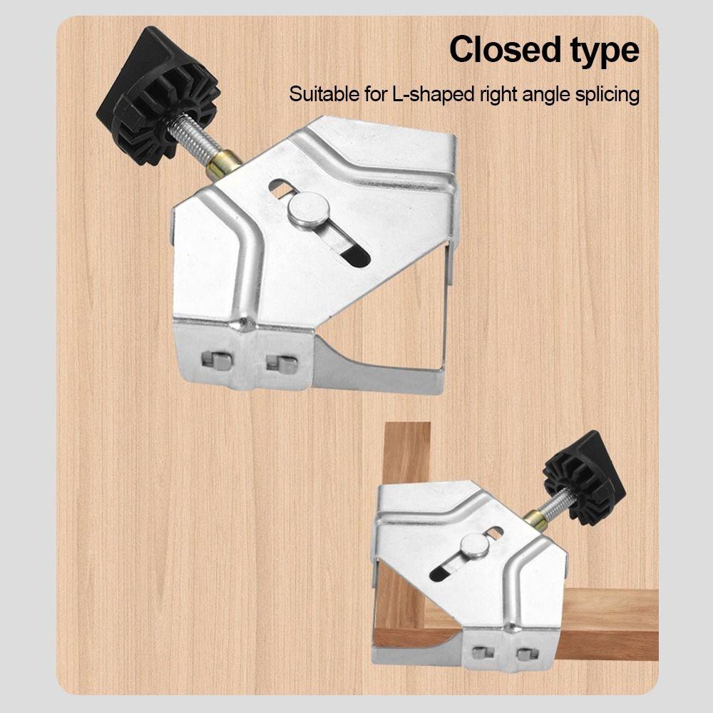 Stainless Steel Right Angle Clamp Quick Clip Angle Clip Clamp Convenient Corner Clamp Woodworking