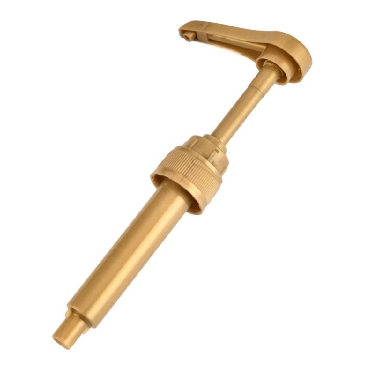 4pcs Pump Dispenser Syrup Bottle Nozzle Pump Durable Kitchen Push-type Pressure