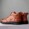 38-48 Herren Handgefertigte Echtleder Stiefel Bequeme Stiefeletten für Herren Freizeitschuhe Outdoor Workwear Schuhe