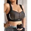 Ladies Plus Size Bra Women Adjustable Strap Gathering Bra
