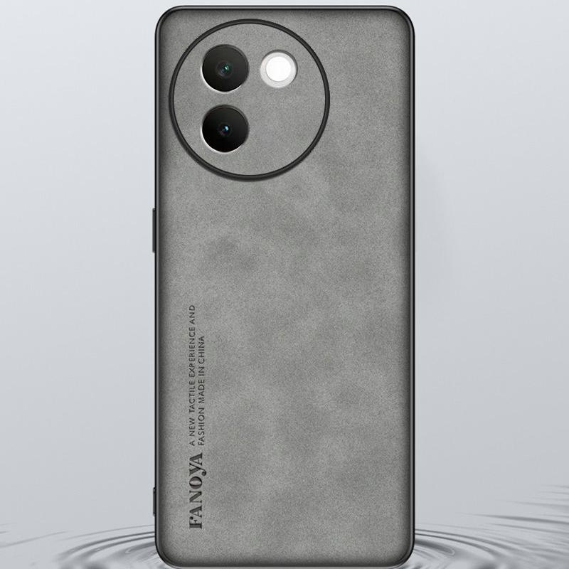 Роскошный матовый чехол из искусственной кожи для телефона VIVO V30e V30 V40 Pro V40 Lite — фото 4