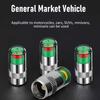 4 stücke Auto Reifendruckmesser Anzeige Alarm Monitor Ventil Kappe Sensor Reifendruck Monitor Erkennung