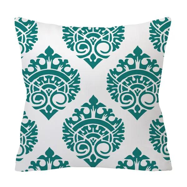 

Green Yellow Geometric Cushion Cover Home Decor Velvet Pillow Cover For Sofa 45*45cm Decorative Chevron Pillows Case Pillowsham 12x12Inch