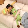Banana Plush Pillow Soft Stuffed Fruit Toy Yellow Green Color Fruit Shaped Banana Nap Pillow Home Decor