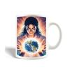 Ceramic Mug - MANIACASE - Michael Jackson We Are the World - 30 Cl - Dishwasher Safe - Microwave Safe