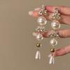 Banquet Protagonist Exquisite Daughter Flashing Zirconium Hollow Earrings Female Light Luxury Niche Exaggerated Earrings Temperament Unique Earrings