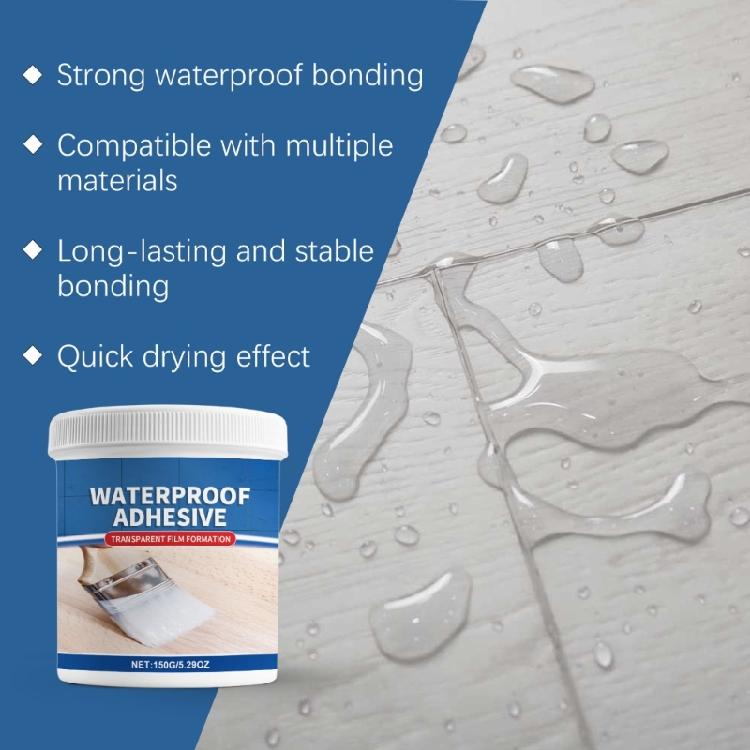 Portable 150g Clear Waterproof Sealant for Roofs and Wall Invisible Coating Solution for Home Leak Repairs Hardware