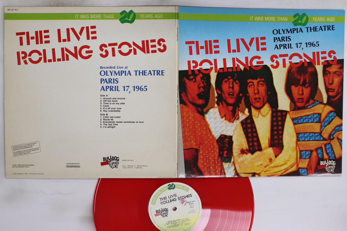 

LP Record ROLLING STONES - Live Rolling Stones Olympia Theatre BGLP011 BULLDOG 1988 Italy Rock Used