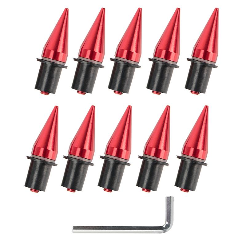 M5 Spike Windscreen Bolts Kit Aluminum Universal for Honda for Yamaha Motorcycle Fairing Screw License Plate Modification Fastener Nut