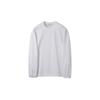 CusTomellow WhiTe Logo Long Sleeve T shirT WhiTe c9Tam25211whx