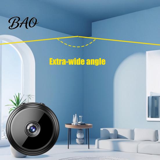 Indoor Mini Surveillance Camera A9 Smart Home Security Camera, 1080P Wireless WiFi Cam with Night Notifications Vision, Two-Way Audio, Motion