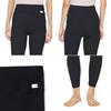 ReFa Vital Tech Moisture Rib Leggings (JP, Alphabet, L, Black, Leggings)