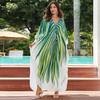 Beach Vacation Women Summer Kaftans Maxi Dresses Printed Cover Ups Swimwear Big Sales Factory Supply Bathing Suits