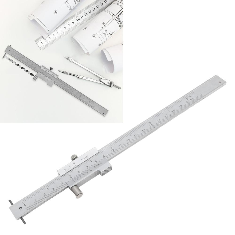0.05 Mm Accuracy Marking Gauge Metal Scriber Caliper  Metalworking, Woodworking