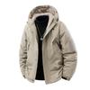 Men's Winter Hooded Cotton Jacket - Trendy, Windproof, Waterproof Casual Workwear